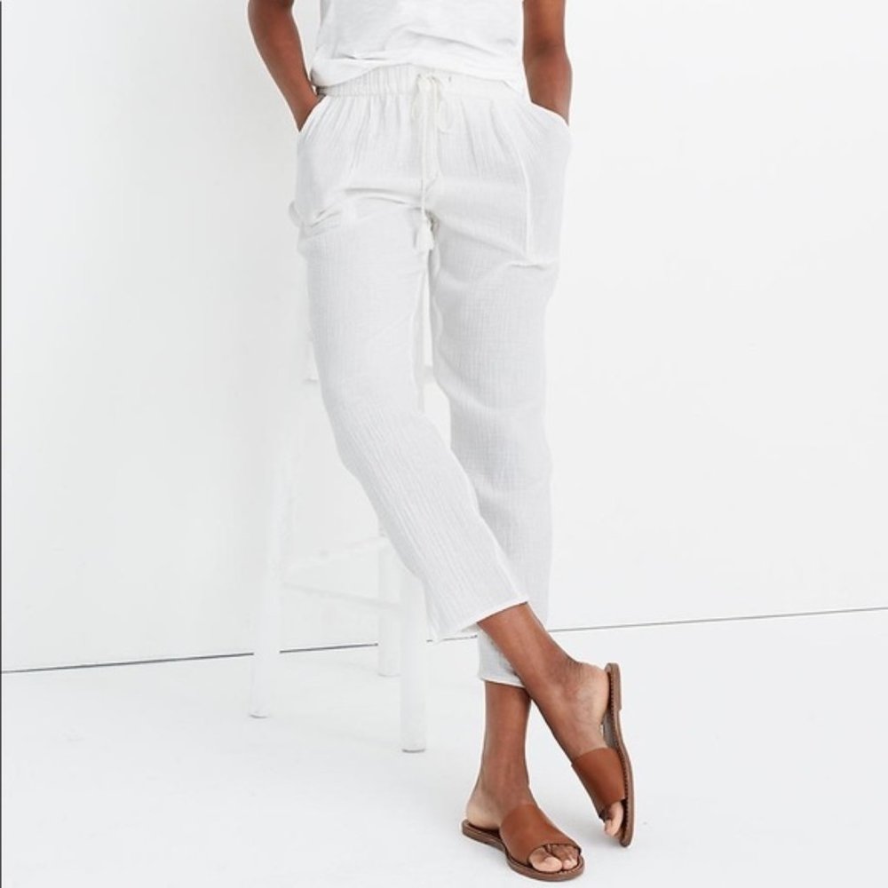 Madewell Beach Cover-Up Track Trousers NWT
